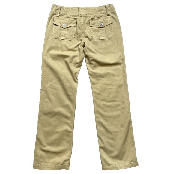 Gramicci Women's Khaki‎ Wide Leg Pants Size 4 31" Length - Picture 7 of 13